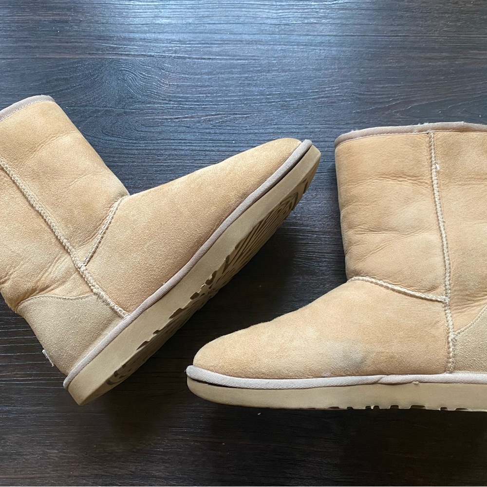 Light Camel UGG boots—Size 11 Mens Size 13 Women